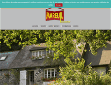 Tablet Screenshot of mareuil-immobilier.com